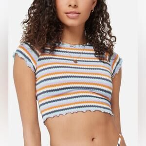 Anthropologie L*Space wildflower top crop top rashguard Y2K vibes dainty XL